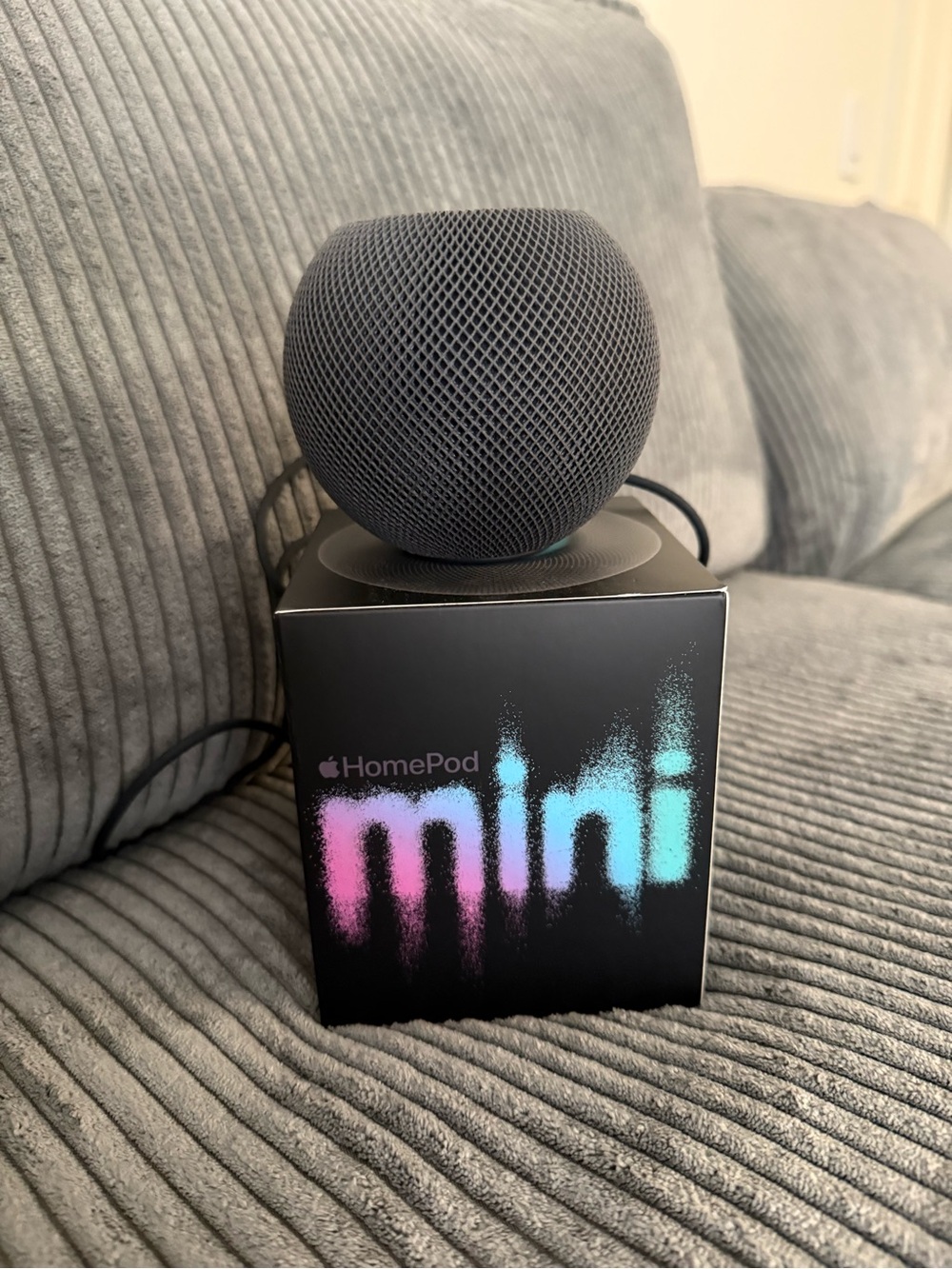 Apple HomePod mini Smart Speaker - Charcoal Gray